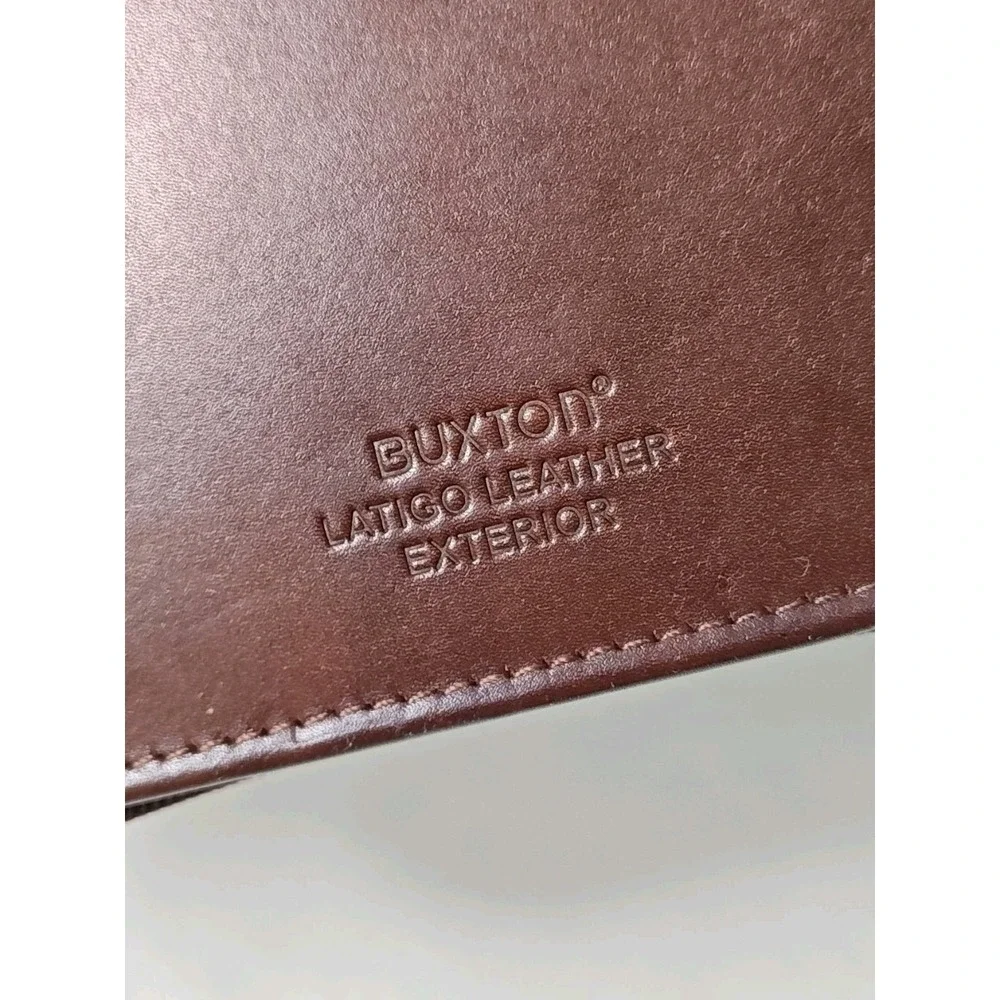 Buxton Padfolio Brown Faux Leather Writing Pad